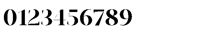 Abadal Bold Fine Font OTHER CHARS