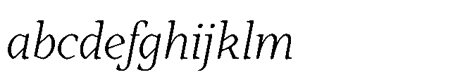 Abadal Book Fine Round Italic FONT