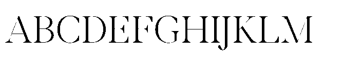 Abadal Book Fine Round Font UPPERCASE