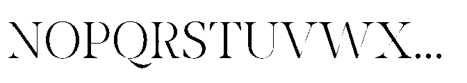 Abadal Book Fine Round Font UPPERCASE