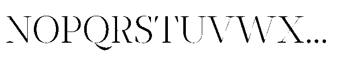 Abadal Book Fine Font UPPERCASE