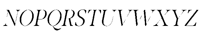 Abadal Book Round Italic Font UPPERCASE