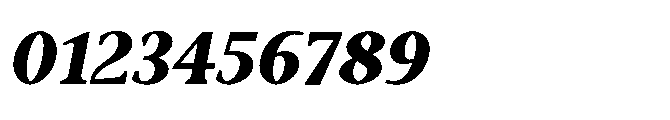 Abadal Heavy Fine Round Italic Font OTHER CHARS