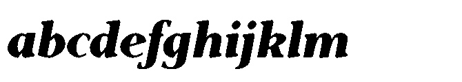 Abadal Heavy Fine Round Italic FONT