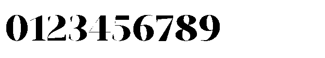 Abadal Heavy Fine Font OTHER CHARS