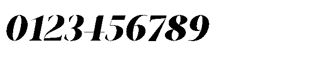 Abadal Heavy Round Italic Font OTHER CHARS