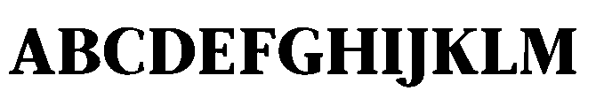 Abadal Heavy Font UPPERCASE