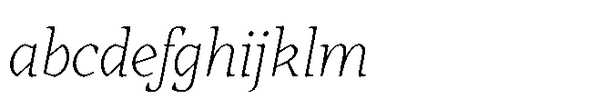 Abadal Light Fine Round Italic FONT