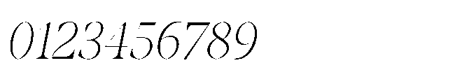 Abadal Light Round Italic Font OTHER CHARS