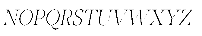 Abadal Light Round Italic Font UPPERCASE