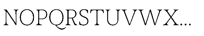 Abadal Light Round Font UPPERCASE