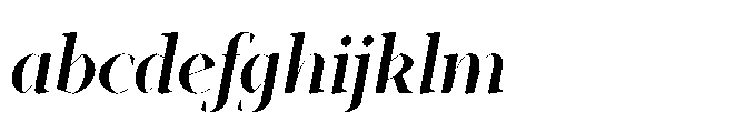 Abadal Medium Fine Italic FONT
