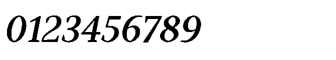 Abadal Medium Italic Font OTHER CHARS