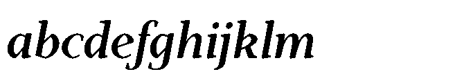 Abadal Medium Italic FONT