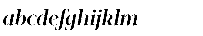 Abadal Medium Round Italic FONT