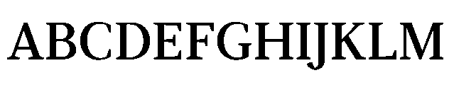 Abadal Medium Font UPPERCASE