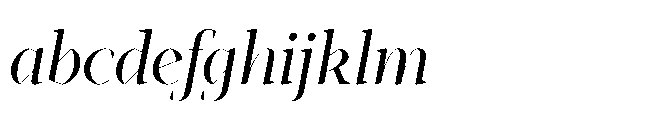 Abadal Regular Fine Italic FONT