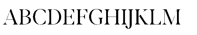 Abadal Regular Fine Round Font UPPERCASE