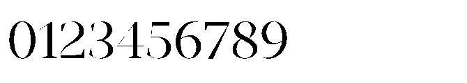 Abadal Regular Fine Font OTHER CHARS