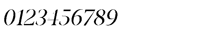 Abadal Regular Round Italic Font OTHER CHARS