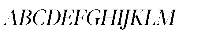 Abadal Regular Round Italic Font UPPERCASE