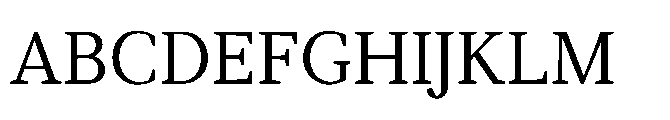Abadal Regular Font UPPERCASE
