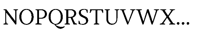 Abadal Regular Font UPPERCASE