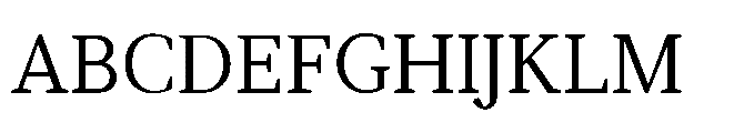 Abadal Roman VF Font UPPERCASE