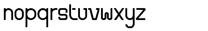 Abcesia Font LOWERCASE