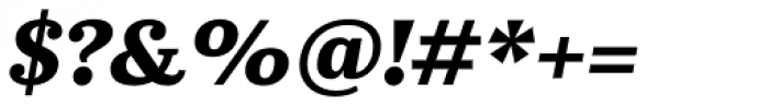 Abelard Extrabold Italic Font OTHER CHARS