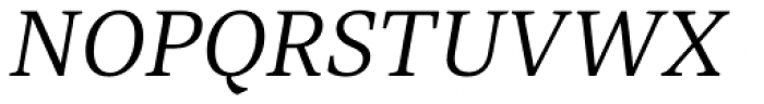 Abelard Italic Font UPPERCASE