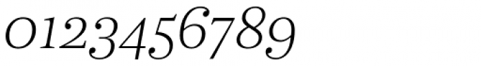 Abelard Light Italic Font OTHER CHARS