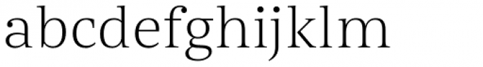 Abelard Light Font LOWERCASE