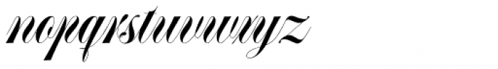 Abella Script Regular Font LOWERCASE