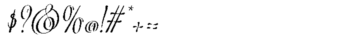Abellona Italic Font OTHER CHARS