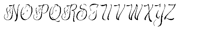 Abellona Italic Font UPPERCASE