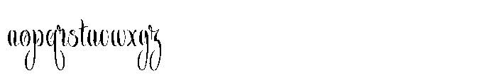 Abellona Regular Font LOWERCASE