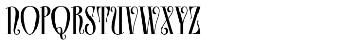 Aberfoyle Font UPPERCASE