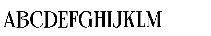 Aberoz Font UPPERCASE