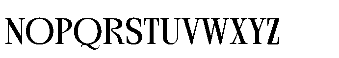 Aberoz Font LOWERCASE
