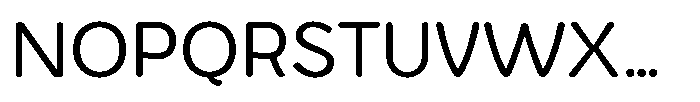 Abesoft Light Font UPPERCASE