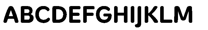Abesoft Medium Font UPPERCASE