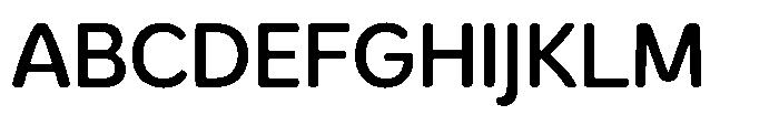 Abesoft Regular Font UPPERCASE