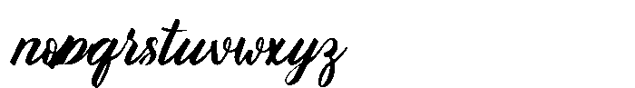 Abigail Handwritten Font LOWERCASE