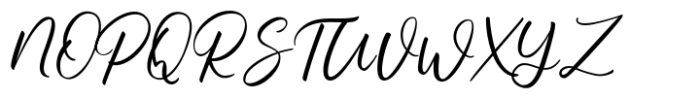 Abigale Font UPPERCASE