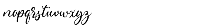 Abigale Font LOWERCASE