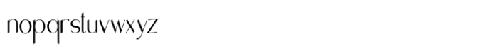 Abigan Regular Font LOWERCASE