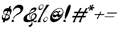 Abiglia Font OTHER CHARS