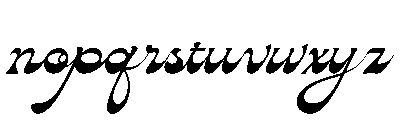 Abiglia Font LOWERCASE