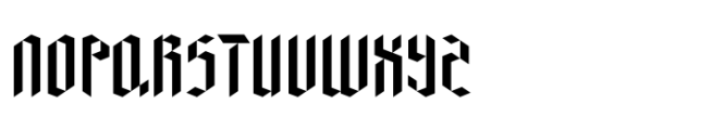 Abkad Regular Font LOWERCASE